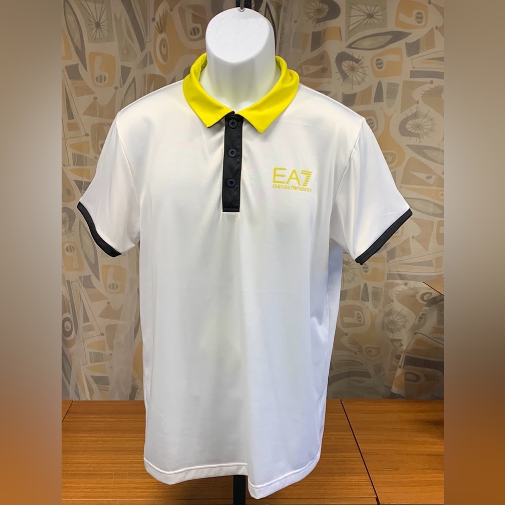 EMPORIO ARMANI EA7 Short Sleeve Men’s Polo Shirt